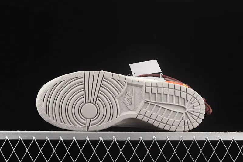 All Categories Nk SB Dunk Series Nk SB Dunk Low Low-top Sneakers Pure Original Version OF x Nk Dunk Low OW White Gray Casual Sports Skateboard Shoes DM1602-102